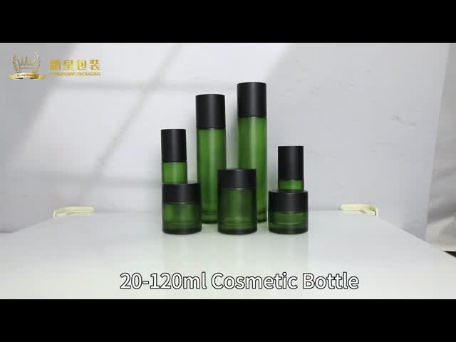 Exquisite Glass Luxury Cosmetics Packaging Bottle for Luxury Beauty Products
