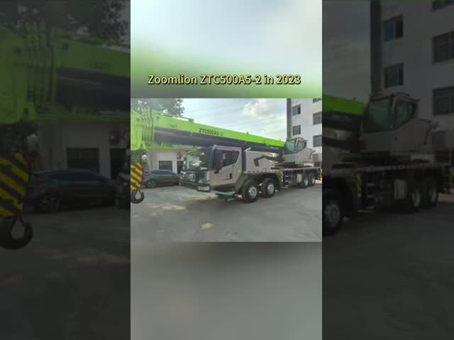 ZTC500H Zoomlion 50 Ton Crane High Precision Construction Equipment