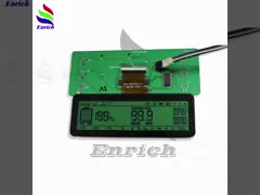 China Custom Graphic LCD Display 128x64 Dot Matrix 6 0'Clcok FSTN COG Monochrome Module supplier