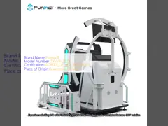 China 360 Rotating Chair 9D Virutal Reality Cinema Game Machine Single Seat 360 Roller Coaster supplier