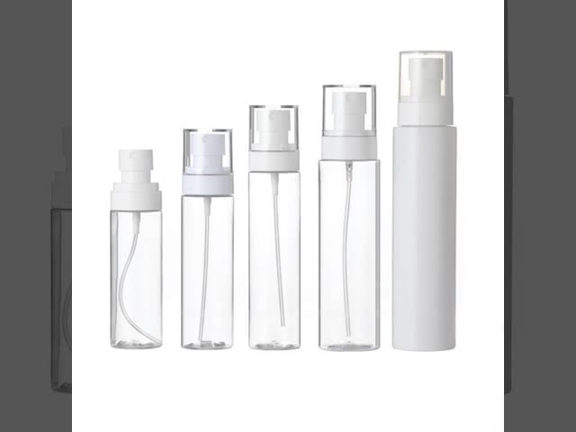 Plastic 4oz Empty Cosmetic Spray Bottles For Essential Oil Atomizer