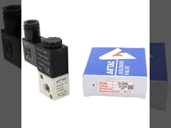 Mini AIRTAC Electromagnetic 3/2 Way NC NO Solenoid Valves 3V1-06, 3V1-M5 with M5, 1/8