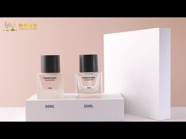 Keep Your Makeup Fresh and Hygienic with Our 30ml Liquid Foundation Bottle Press Lotion/Serum Pump Closure Type