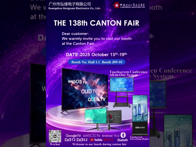 Television 46/50/55/60/65/75/85/100 Inches Screen Android Webos Tv