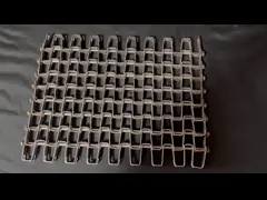 Customized Honeycomb Conveyor Belt Stainless Steel Flat Wire Conveyor Belt