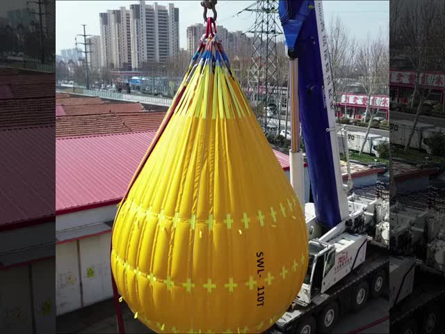 OEM Water Weight Bags 125ton Capacity For Crane Load Testing‌