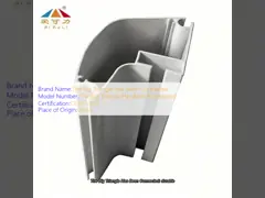 Large Aluminum Profile Awning Parts With The Big Triangle Has Been Connected