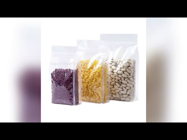 Lucency Ziplock Bag Plastic Films PE Coating Transparent Color