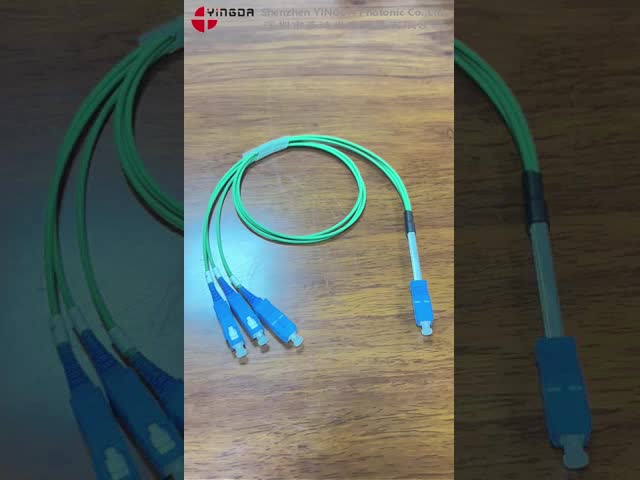 Exclusive use for Korean Market1*3 Singlemode Dual Window With Connector Support 1310/1550nm Optical Coupler FBT
