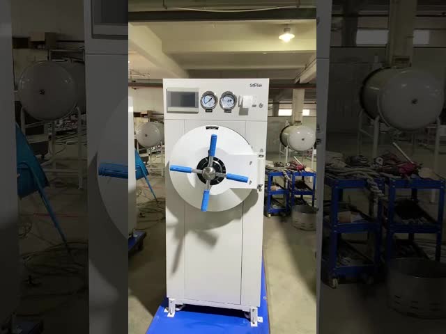 Front Loading Large Lab Use Capacity 100L-300L Pulse vacuum autoclave