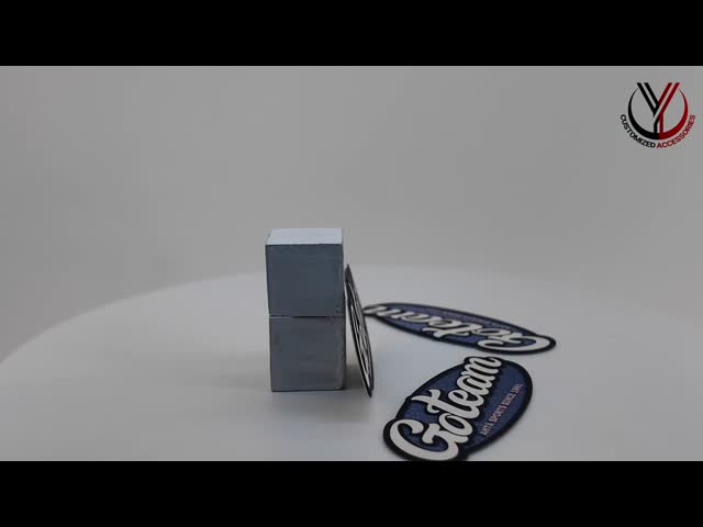 Round Soft Iron On Tatami Patch Custom Clothing Patch With Hot Melt Glue