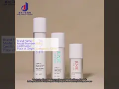 15ml 30ml 50ml White Airless Bottle Cosmetic Cream Plastic Bottle For Skincare Packaging