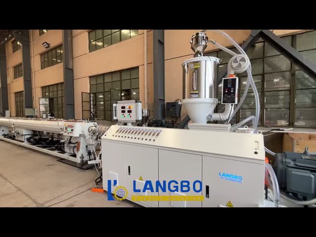 PE Water Supply Pipe Machine Production Line Machinery Extruder