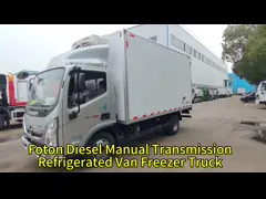 FOTON 4*2 Manual Diesel Refrigerated Truck With Thermo King Units