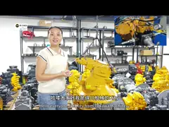 Pompes hydrauliques pour excavatrice Carter E330C E330C FM E330C L E330C MH numéro de pièce 216-0038 video