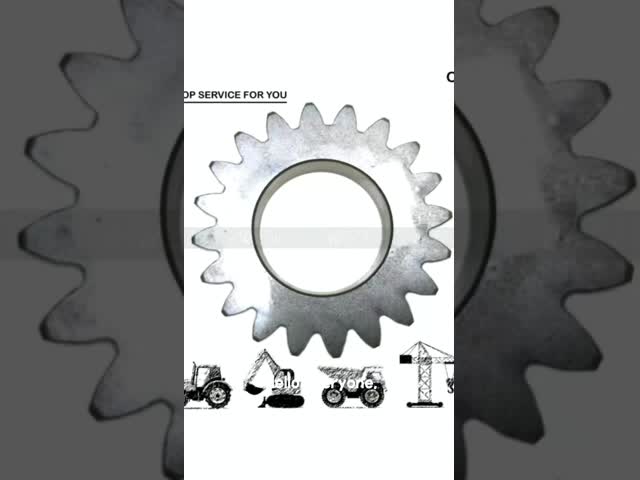 YN32W01002P1 Reduced Rotary Gear SK200-5 Excavator Swing 1 Stage Planetary Gear With Round Design And Sealed Bag Transport Packaging video