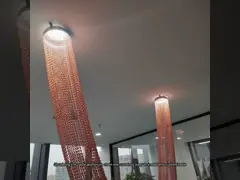 Sample Aluminum Chain Link Curtain High Durability and Easy to Install