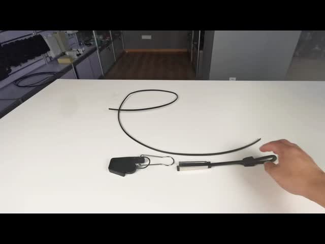 Outdoor FTTH Cable Tension Clamp Tension Wire Clamp Nylon UV Resistance