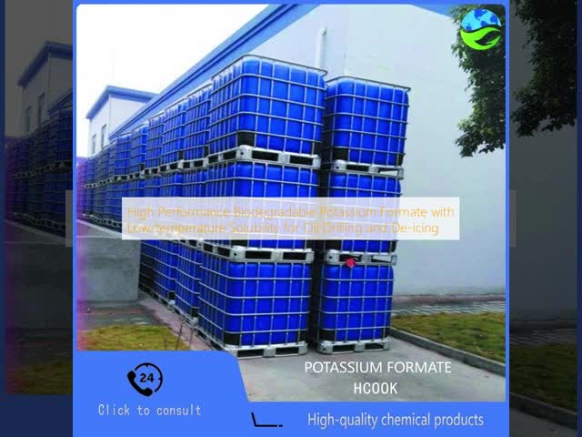 High Performance Biodegradable Potassium Formate With Low Temperature Solubility For Oil Drilling And De-Icing