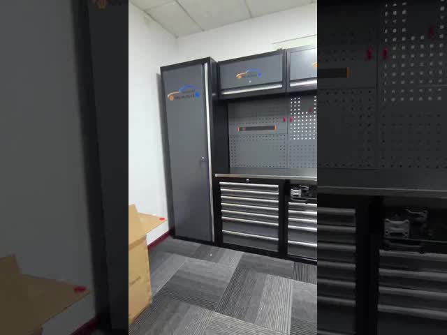 Automotive maintenance tool combination tool cabinet