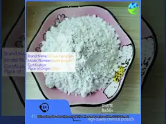High Purity Barite Powder Natural Barium Sulfate with Wide Particle Size Range 325-3000 Mesh for Excellent Cost-Effectiveness