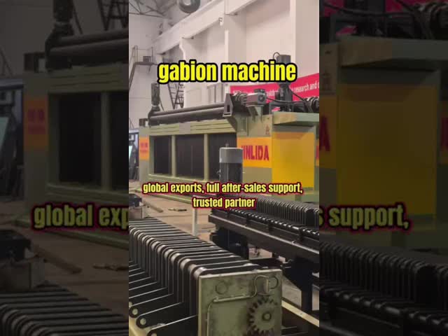 Fully Automated CNC Gabion Mesh Machine with High-Precision Weaving and High-Volume Output