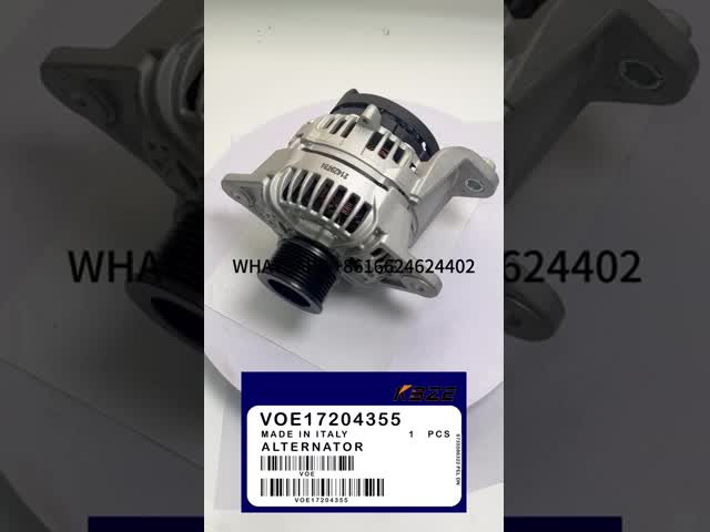 KBZE 17204355 11170321 VOLVO EXCAVATOR ALTERNATOR 24V 80A FOR EC140B EC210B EC290B EC360B EC460B EC700B