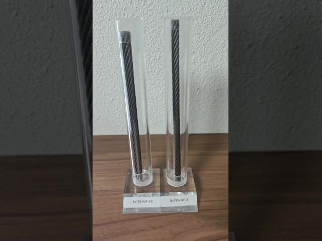 Elevator Steel 6x19 Large Diameter Wire Ropes for Traction Machine