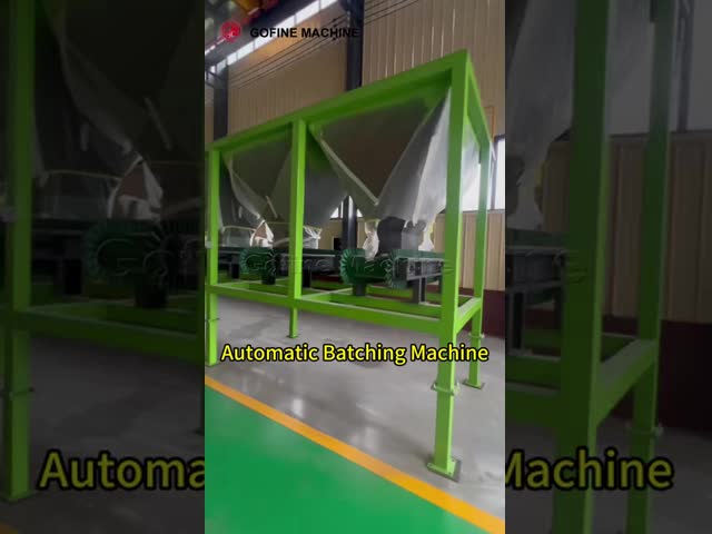 BB Fertilizer Blended Production Line Compound Fertilizer Batching Machine
