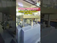 500kg payload Bump Shock Test Machine With A Wide Range Of Half Sine Test Meet DEF STD 07-55 Standard