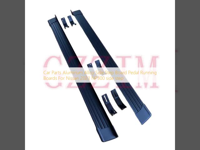 Car Parts Aluminum Alloy Side Step Board Pedal Running Boards For Nissan 2023 NP300 side step