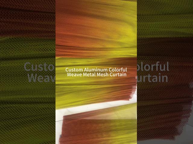 Purple Fireproof Metal Mesh Curtain Stainless Steel Mesh Curtain