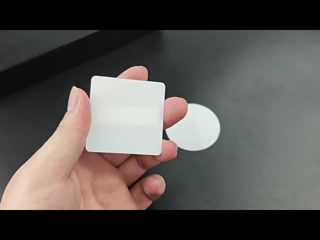 Sublimation Name Badge Blanks Glass Fridge Magnet Custom Printing ID Tags Sublimation Magnet Badges