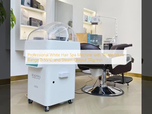 Salon Calming Fragrance Hair Spa Machine 1500W Hydrating Water Cycle Tech