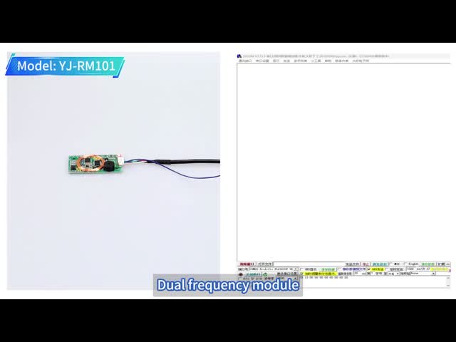 125khz and 13.56mhz Dual Frequency Communication Module M1 S50 Wiegand UART Interface RFID Smart Card Reader Module