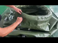 China High Capacity PVC Rectangular Tank Portable Collapsible For Liquid Safe Transport supplier