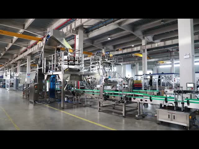 10L ligne de remplissage entièrement automatique à tambour pour pièces en plastique - chargement automatique, pesage, couvercle vidéo