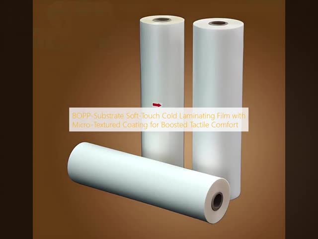 BOPP Soft Touch Lamination Film with 3 Inch Paper Core and Ultra-Smooth Texture for Premium Protection