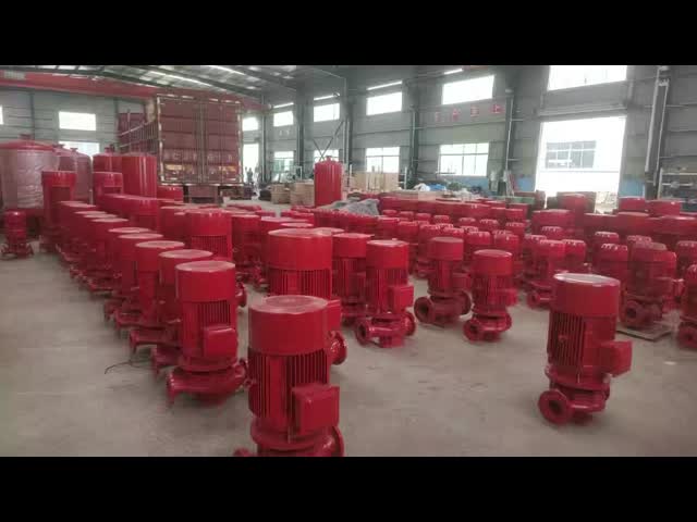 ISG Vertical In-Line Pipeline Booster Centrifugal Pump for Water, Flow 1.5-1600m3/h, Head 5-125m, Power 0.75-4Kw, Sp