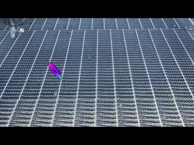 Non-Slip Aesthetic Eco Friendly Industrial Grade Material FRP Products Fiberglass Grating