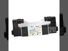 5/2 way, 5/3 way AIRTAC 4V100 Series Aluminum alloy Electric Solenoid Valves M5 1/8 with 0.15~0.8MPa Operating Pressure and -20~+70°C Working Temperature Range