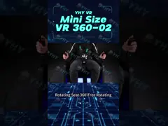 China YHY VR Arcade Game Machines 9d Vr Cinema Game Machine With 2 Players supplier