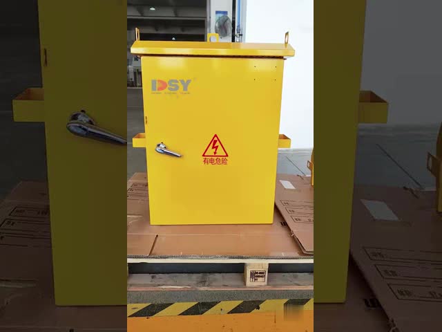 0.4kV Construction Site Electrical Distribution Box Metal Enclosure Weather Resistant