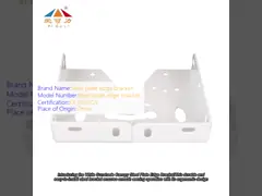 White Canopy Accessories  Sunshade Steel Plate Edge Bracket  sunshade