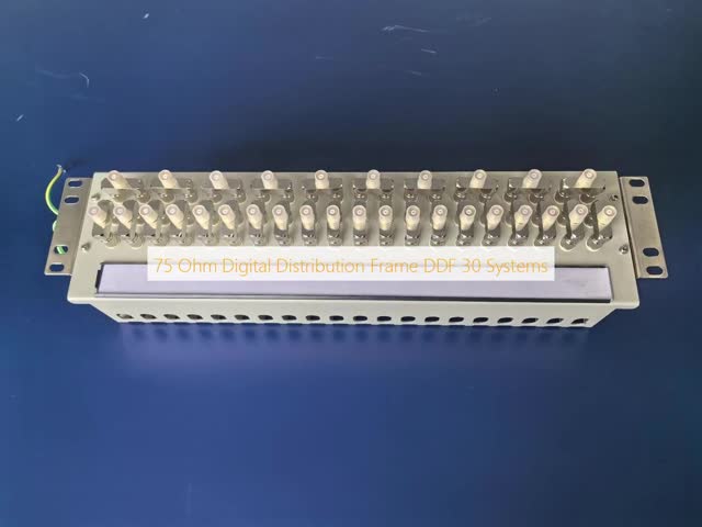75 Ohm Digital Distribution Frame DDF 8 System