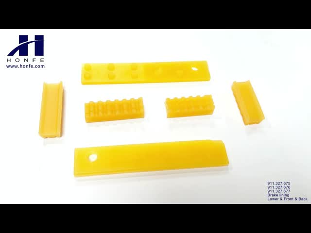 Lower & Front & Back Brake lining 911.327.675 911.327.676 911.327.677 P7100 Yellow Blue