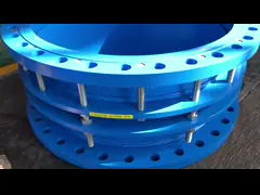 China Carbon Steel Flange Ball Bellows Connector with NBR Epoxy Coating and TUV Certificate supplier