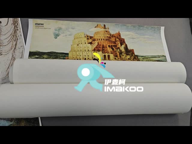 36'' Aqueous Matte Polycotton Canvas 360gsm for HP DesignJet & T-Series Printers