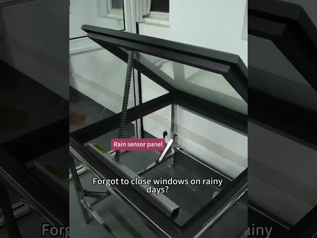 Home Smart Electric Chain Window Opener Aluminium Material Easy Screw Phone Control