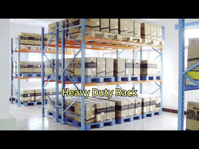 Metal Steel Rack Teardrop Stacking Rack Heavy Duty Storage Rack Shelf Warehouse Storage